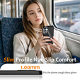 Etui do Samsung Galaxy S25 FE, Silicone Lite, do MagSafe ze smyczką, czarne