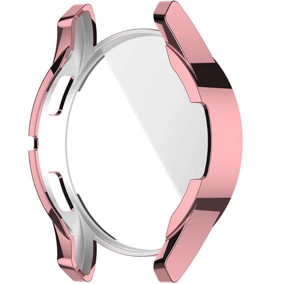 Etui z osłoną na ekran do Samsung Galaxy Watch 4 44mm, Różowy