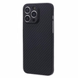 Etui do iPhone 15 Pro Max, 1500D Aramid Fiber Cover, czarne