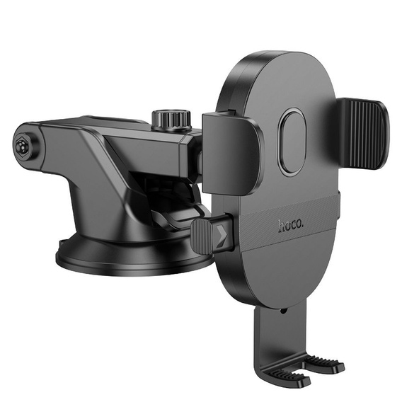 Uchwyt na telefon do samochodu Hoco H19 do szyby / deski - czarny