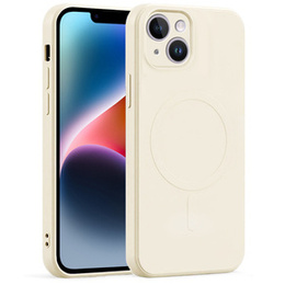 Etui Silicone Mag Cover do iPhone 14, White
