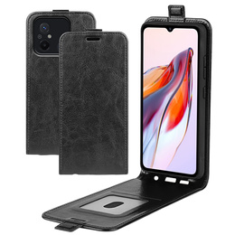 Etui z klapką do Xiaomi Redmi 12C, Flip, czarne