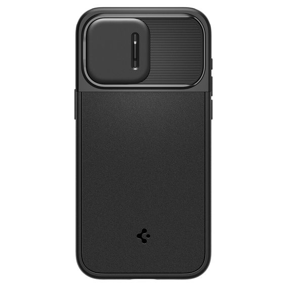Etui SPIGEN do iPhone 15 Pro Max, Optik Armor MagSafe, Czarne