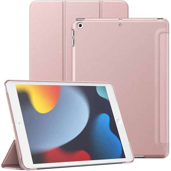 Etui do iPad 10.2" 2021/2020/2019 (9/8/7 gen.), Smartcase, różowe rose gold