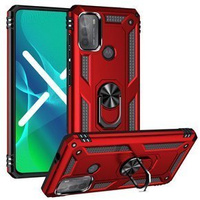 Etui pancerne do Motorola Moto G50, Nox Case Ring, czerwone