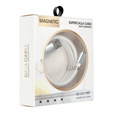Magnetyczny kabel USB Type-C do Type-C 60W, 3A, 100cm, White