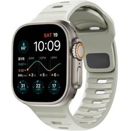 Pasek Silikonowy do Apple Watch 1/2/3/4/5/6/7/8/9/10/11/SE Ultra 1/2/3 42/44/45/46/49mm, Beżowy