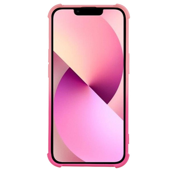 Etui silikonowe do iPhone 13, Gradient Magnetic, do MagSafe, różowe