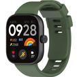 Pasek Silikonowy do Xiaomi Redmi Watch 4 / Xiaomi Smart Band 8 Pro / Xiaomi Smart Band 9 Pro, Zielony