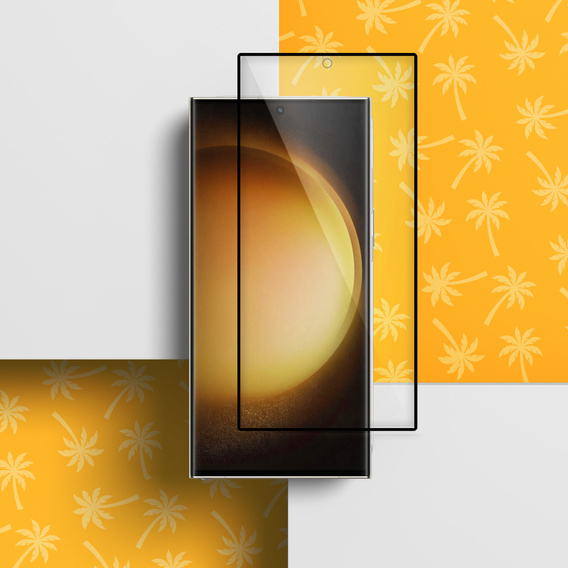 Szkło Ceramiczne 9D Flexi Palm do Samsung Galaxy S23 Ultra