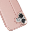 Etui z klapką Dux Ducis do iPhone 17, Skin Pro, różowe