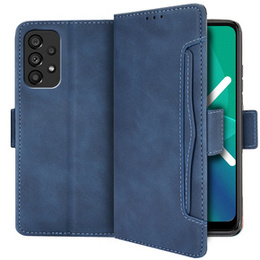 Etui z klapką do Samsung Galaxy A53 5G, Card Slot, niebieskie
