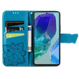 Etui z klapką do Samsung Galaxy A16 / A16 5G, Butterfly, niebieskie