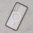 Etui Magnetic Dual Glass MagSafe do Samsung Galaxy S23, złote