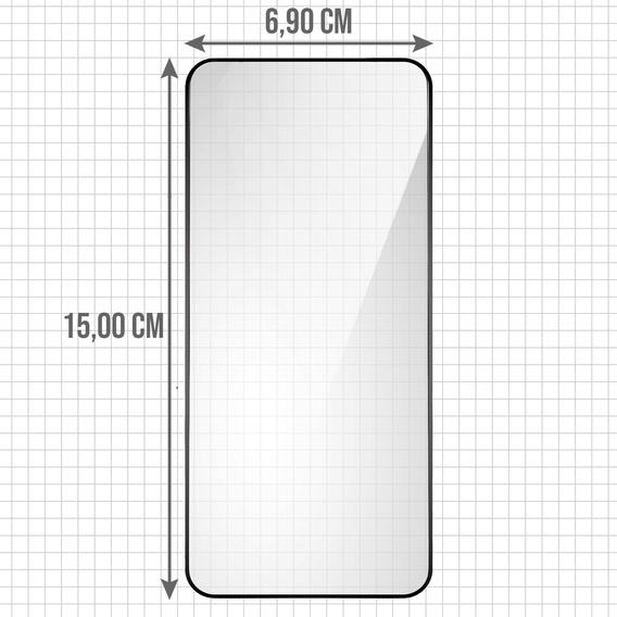 2x Szkło Hartowane do Google Pixel 9A, ERBORD 3D pełne, szybka na cały ekran