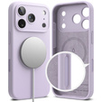Etui Ringke do iPhone 17 Pro, Silicone MagSafe, Light Purple