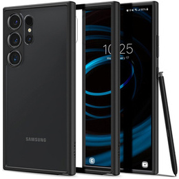 Etui Spigen do Samsung Galaxy S24 Ultra, Ultra Hybrid, przezroczyste czarne