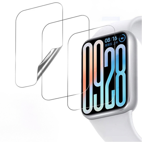 3x Folia Hydrożelowa ERBORD do Xiaomi Smart Band 9 Pro