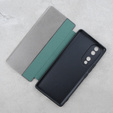 Etui do  Honor 70 5G, z klapką Side View, zielone