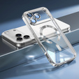 Etui do iPhone 17 Pro Max Electro MagSafe – srebrne