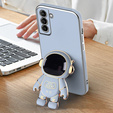 Etui do Samsung Galaxy S22 5G, Astronaut, niebieskie