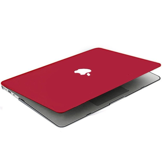 Etui do MacBook Air 13 A2337 M1 A2179 A1932, HardShell, czerwone