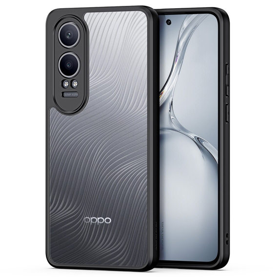 Etui DuxDucis do OnePlus Nord CE4 Lite, Aimo case, przezroczyste / czarne