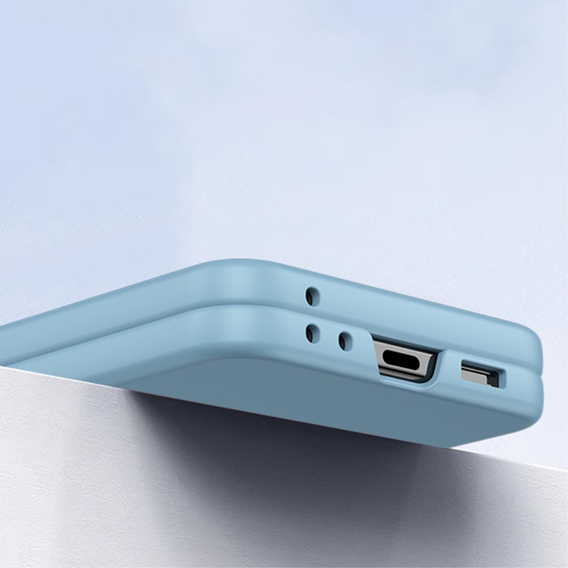 Etui do Samsung Galaxy Z Flip7 FE / Z Flip6, PC Case, niebieskie