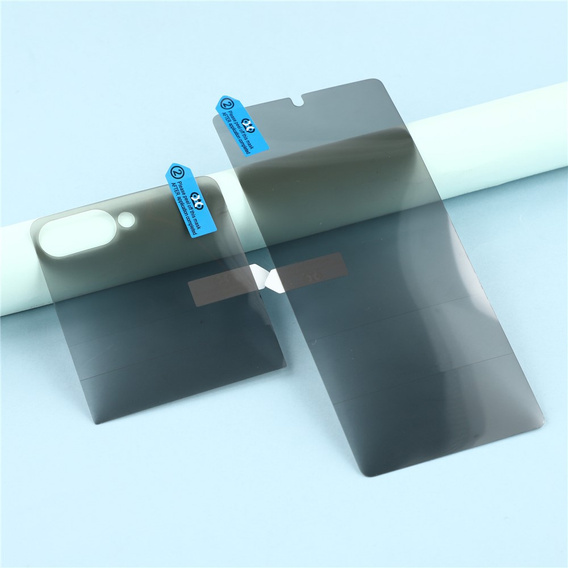 Folia hydrożelowa prywatyzująca do Samsung Galaxy Z Flip7 5G - na ekran wewnętrzny i zewnętrzny