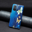 Etui z klapką do Xiaomi Redmi 12C, Wallet, Butterflies niebieskie