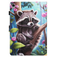 Etui do iPad 10.9" 2022 (10 gen.) / iPad 11" 2025 A16 (11 gen.), z klapką, raccoon