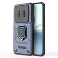 Etui pancerne do Realme 14 Pro+ 5G, CamShield Slide, niebieskie