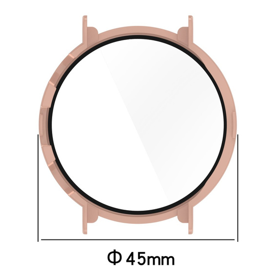 2w1 Etui + Szkło Hartowane do Huawei Watch GT 4 41mm, Różowe