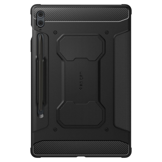 Etui SPIGEN do Samsung Galaxy Tab S10+/S9 FE+ Plus 12.4 X610 / X616B, Rugged Armor Pro, Czarne