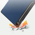 Etui Dux Ducis Domo Series do Samsung Galaxy Tab S10 FE+ Plus – granatowe
