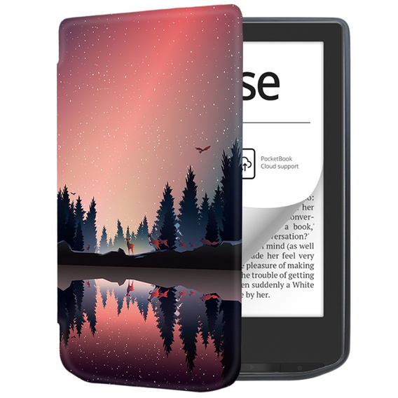 Etui do PocketBook Verse / Verse Pro, Smartcase, evening landscape