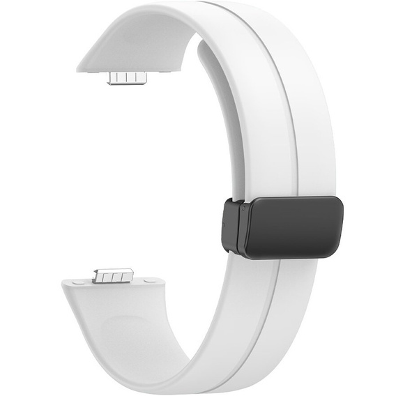 Pasek Silikonowy do Huawei Watch Fit 4 / 4 Pro / 3, Biały