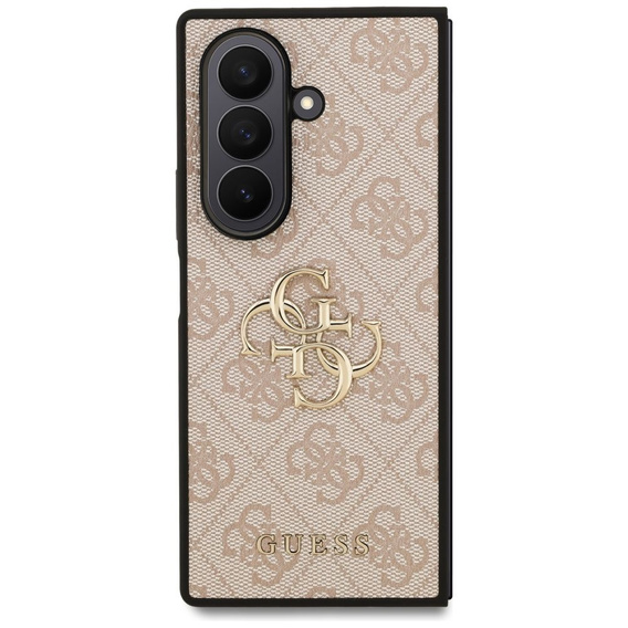 Etui GUESS do Samsung Galaxy Z Fold7, 4G Big Metal Logo, różowe