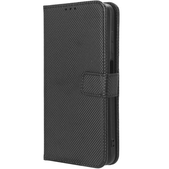 Etui z klapką do Honor 90 Lite 5G, Wallet Smart Magnet, czarne