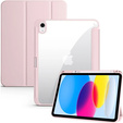 Etui do iPad 11" 2025 A16 (11 gen.) / iPad 10.9" 2022 (10 gen.), Smartcase Hybrid, z miejscem na rysik, jasnoróżowe
