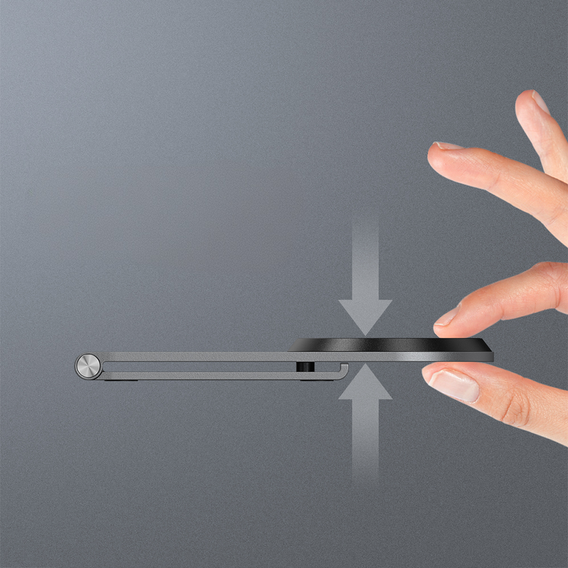 Bezprzewodowa ładowarka indukcyjna do MagSafe, szara