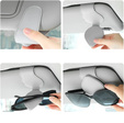Uchwyt na Okulary Portable Sunglasses Holder, Grey