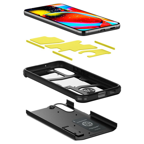 Etui Spigen do Samsung Galaxy S22, Tough Armor, czarne