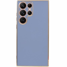 Etui do Samsung Galaxy S24 Ultra, Glamour CamShield, niebieskie