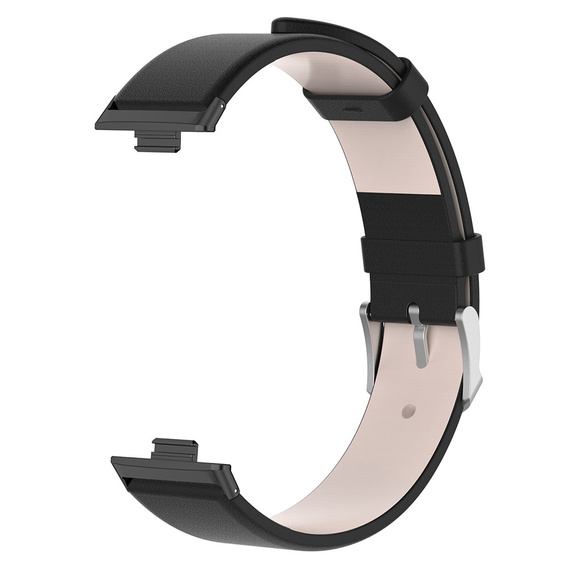 Pasek Skórzany do Huawei Watch Fit 4 / 4 Pro / 3, Czarny