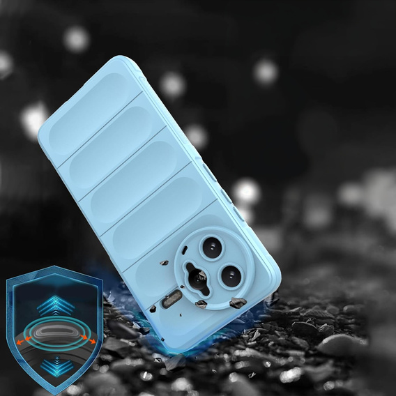 Etui do Xiaomi Poco F7 Ultra, Gaming Shockproof, niebieskie
