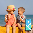 Wodoodporna opaska ochronna do Apple Airtag, różowa