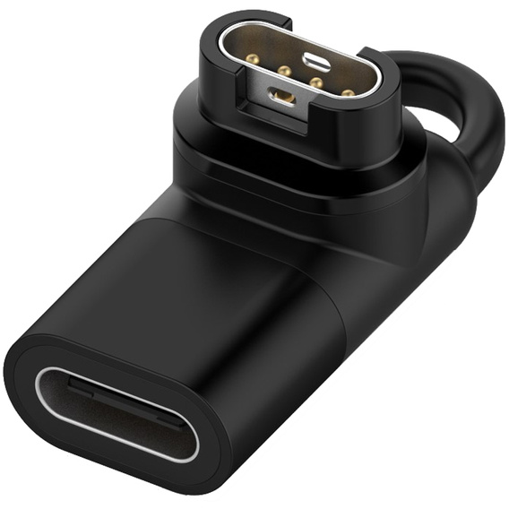Mini złącze / Adapter do zegarków Garmin, Czarny