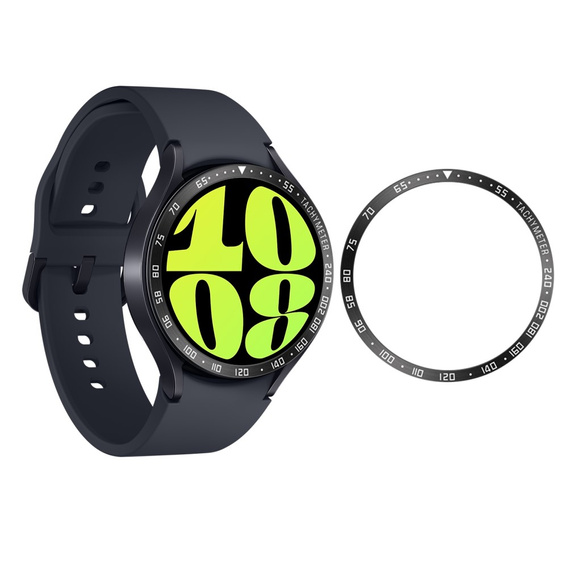 Nakładka Bezel Ring do Samsung Galaxy Watch 6 44mm, Czarna