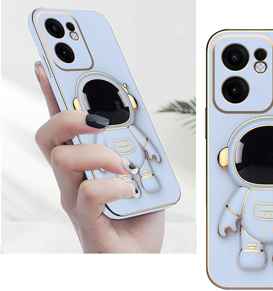 Etui do Oppo Reno 13F / Oppo Reno 13FS, Astronaut, niebieskie